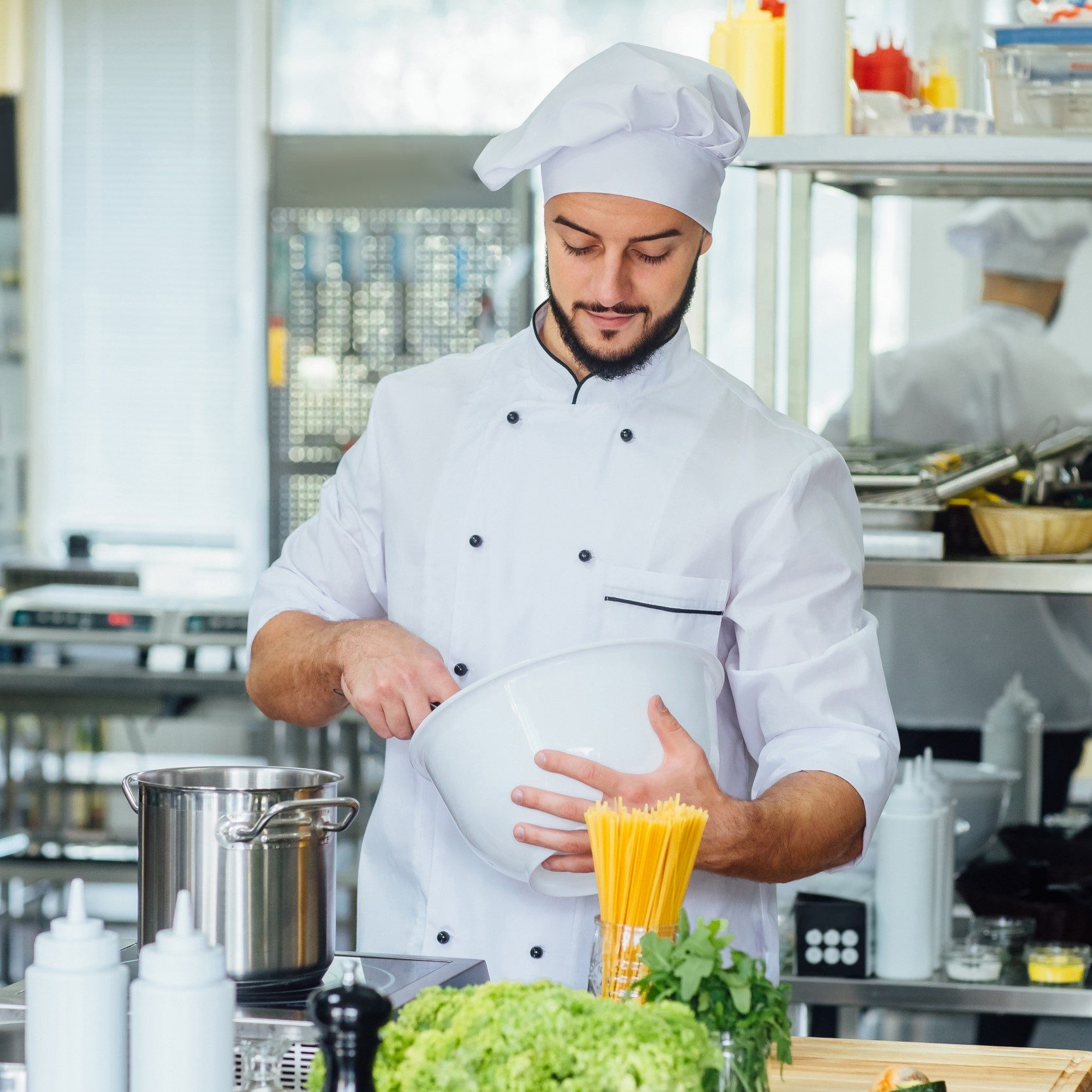 happy-male-chef-cook-restaurant-kitchen happy-male-chef-cook-restaurant-kitchen